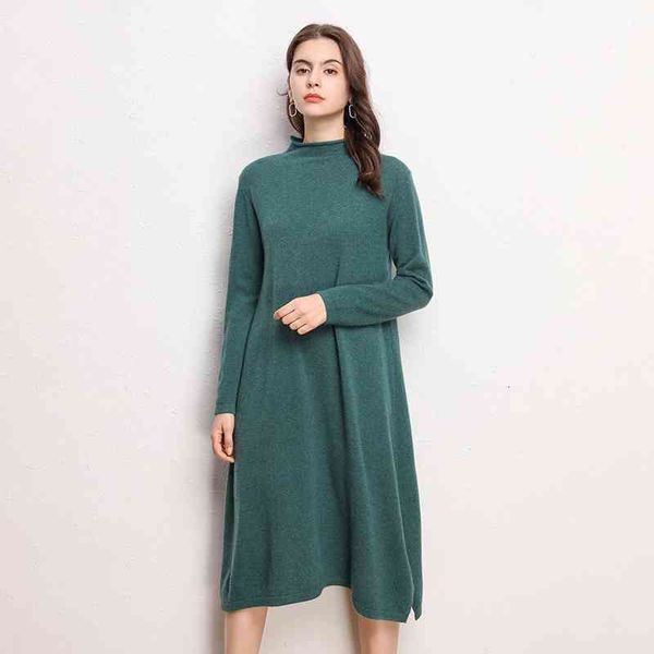 casual dresses autumn and winter cashmere dress loose women's bottoming shirt 100% pure u9w3, Black;gray
casual dresses autumn and winter cashmere dress loose women's bottoming shirt 100% pure u9w3, Black;gray