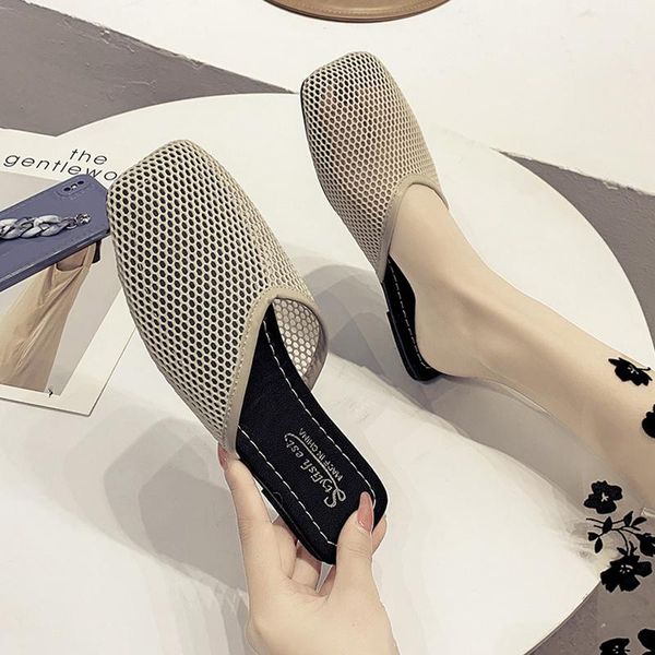 slippers shoes women flat cover toe slides pantofle soft summer 2021 fabric mesh casual pu fretwork basic concise rubber leisur, Black
slippers shoes women flat cover toe slides pantofle soft summer 2021 fabric mesh casual pu fretwork basic concise rubber leisur, Black