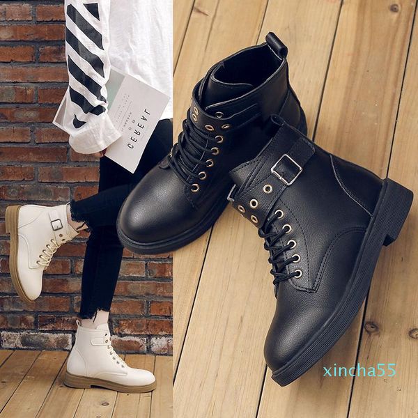 boots warm plush winter leather thick sole platform low heels lace up plus size buckle fashion ankle casual shoes woman, Black
boots warm plush winter leather thick sole platform low heels lace up plus size buckle fashion ankle casual shoes woman, Black