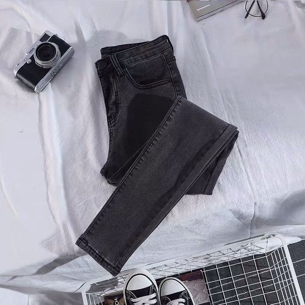 2011Elastic Strech Jeans for women high waist full Length skinny pencil black blue Denim pants Slim streetwear female Trousers, Sky blue
2011Elastic Strech Jeans for women high waist full Length skinny pencil black blue Denim pants Slim streetwear female Trousers, Sky blue
