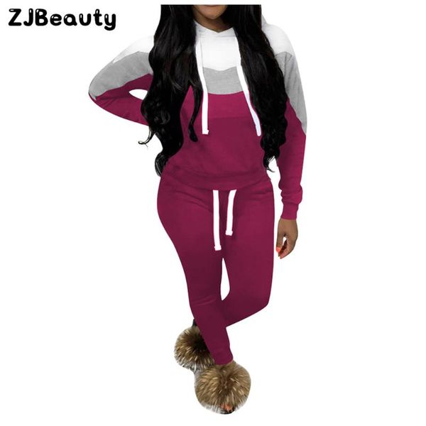 gym clothing winter womens stitching color sportswear 2 piece suit exercise long sleeve hooded sweatshirt leggings pants casual set#g4, White;black
gym clothing winter womens stitching color sportswear 2 piece suit exercise long sleeve hooded sweatshirt leggings pants casual set#g4, White;black