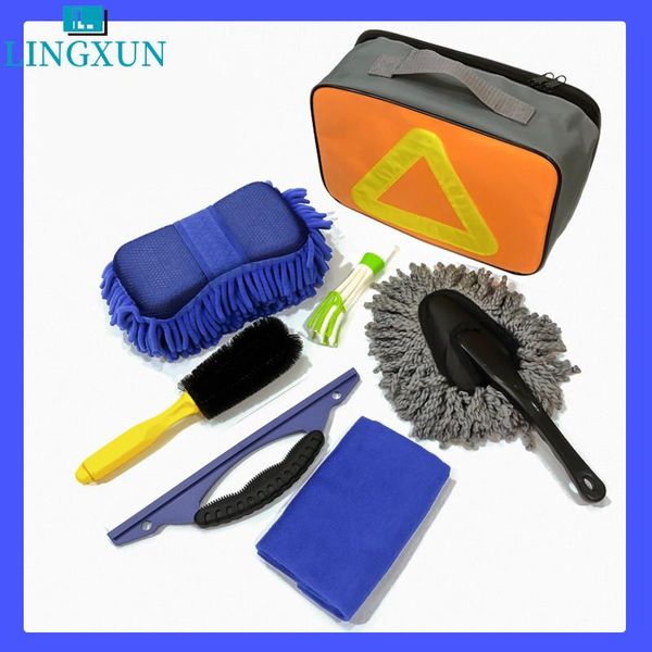 car sponge lingxun full set of washing tools 7 piece sets professional detailing beauty maintenance supplies la002
car sponge lingxun full set of washing tools 7 piece sets professional detailing beauty maintenance supplies la002