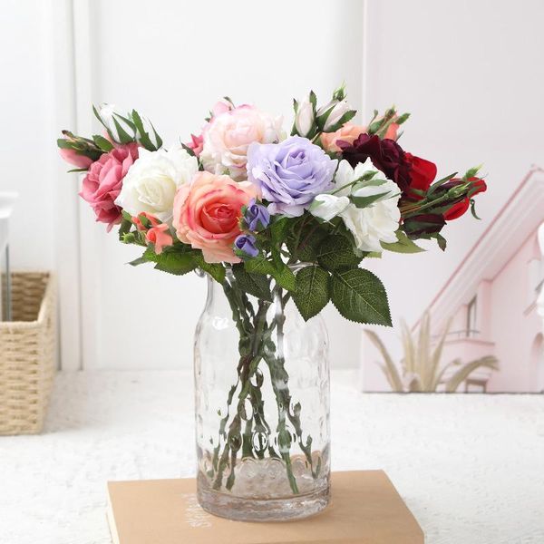 decorative flowers & wreaths silk diy rose artificial vivid touch bride flower branch christmas party decorfake wedding home decoration
decorative flowers & wreaths silk diy rose artificial vivid touch bride flower branch christmas party decorfake wedding home decoration
