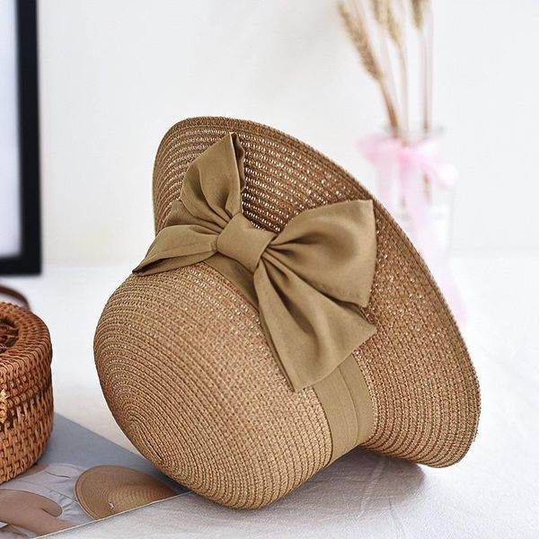 cloches ladies women casual solid wide brimmed floppy foldable straw beach hat, Blue;gray
cloches ladies women casual solid wide brimmed floppy foldable straw beach hat, Blue;gray