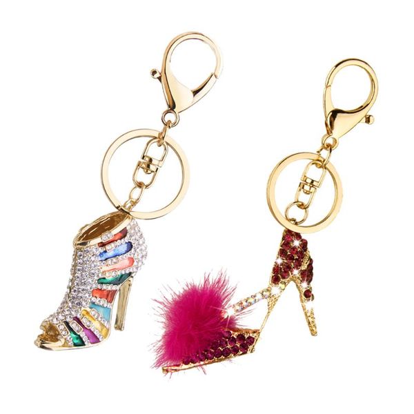 keychains 2pc diamante furry ball high heel pendant key ring keychain w/ lobster clasp, Silver
keychains 2pc diamante furry ball high heel pendant key ring keychain w/ lobster clasp, Silver