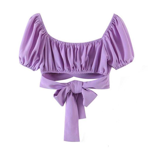 women's blouses & shirts chic lantern short sleeve bandage tie bow cropped shirt women french style ladies dropped crop s mxnd, White
women's blouses & shirts chic lantern short sleeve bandage tie bow cropped shirt women french style ladies dropped crop s mxnd, White