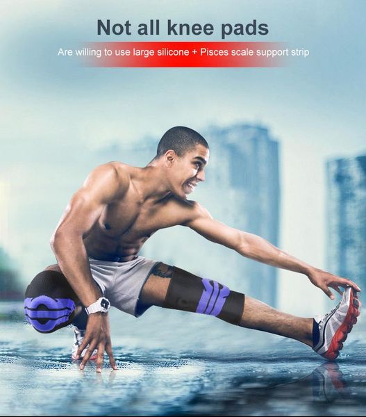 protective gear sports knee protection knitted breathable silicone spring compression leg set mountaineering pad elbow & pads, Black;gray
protective gear sports knee protection knitted breathable silicone spring compression leg set mountaineering pad elbow & pads, Black;gray