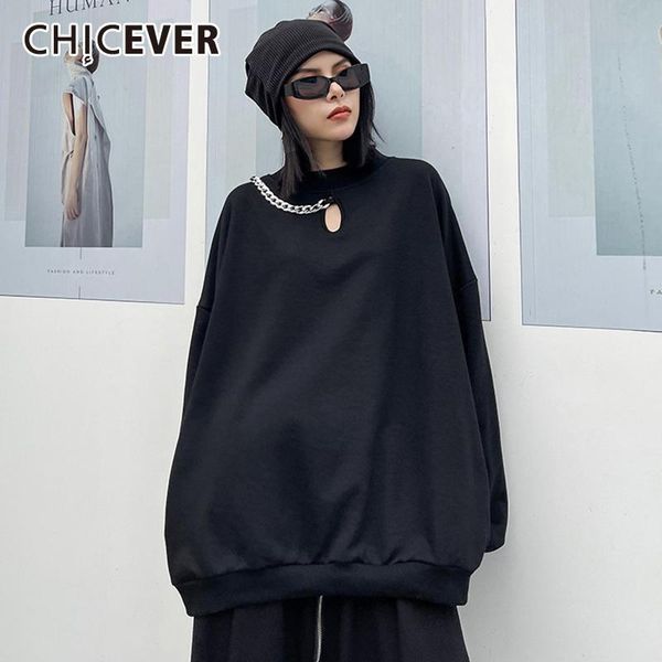 black sweatshirts for women o neck long sleeve patchwork chains hollow out designer pullovers female 2021 women's hoodies &
black sweatshirts for women o neck long sleeve patchwork chains hollow out designer pullovers female 2021 women's hoodies &