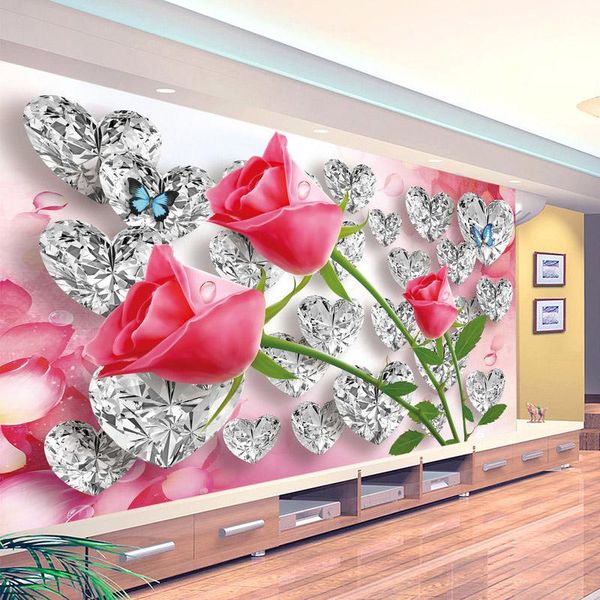 wallpapers any size custom 3d mural wallpaper modern style rose florals po wall painting living room tv background luxury home decor
wallpapers any size custom 3d mural wallpaper modern style rose florals po wall painting living room tv background luxury home decor