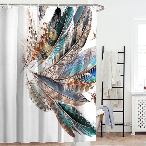 large shower curtains pretty feather pattern waterproof polyester bath curtain with12 hooks bathroom decorations
large shower curtains pretty feather pattern waterproof polyester bath curtain with12 hooks bathroom decorations