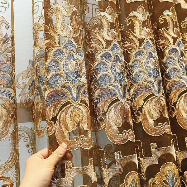 curtain & drapes 2021 european style villa living room balcony floor-to-ceiling windows atmospheric chenille large hollow embroidery
curtain & drapes 2021 european style villa living room balcony floor-to-ceiling windows atmospheric chenille large hollow embroidery
