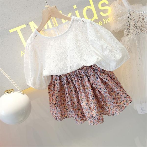 kids infant baby girls clothes sets flowers print short sleeve ruffles blouse outfit flower skirt summer 2pcs 2 8y, White
kids infant baby girls clothes sets flowers print short sleeve ruffles blouse outfit flower skirt summer 2pcs 2 8y, White