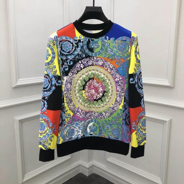 men's hoodies & sweatshirts wz0856 fashion 2021 runway luxury european design party style clothing, Black
men's hoodies & sweatshirts wz0856 fashion 2021 runway luxury european design party style clothing, Black