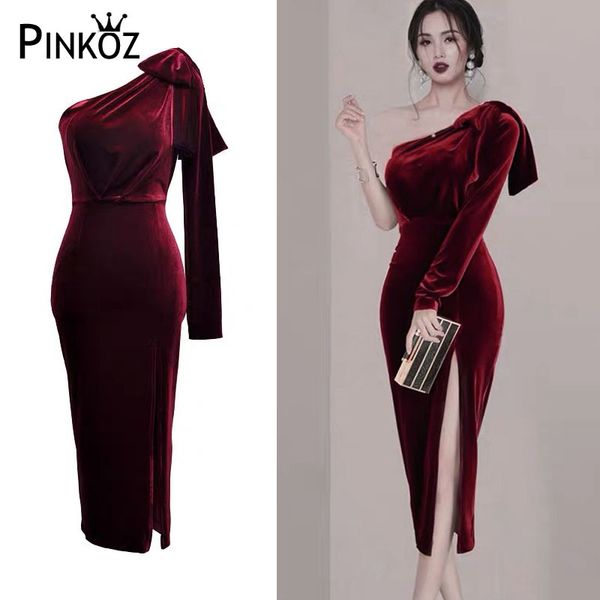 velvet dress one shoulder slim bodycon split red empire dinner birthday spring summer midi kobieta sukienka 210421, White
velvet dress one shoulder slim bodycon split red empire dinner birthday spring summer midi kobieta sukienka 210421, White