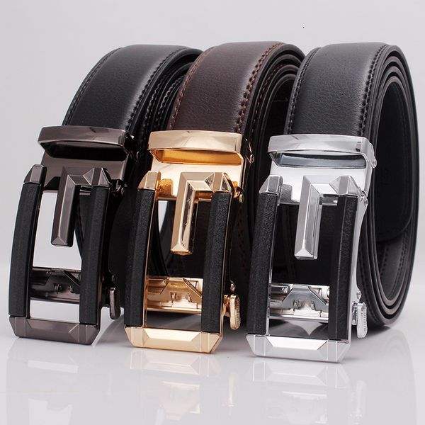 durable fashion the felt men's leather belt auto buckle business youth fashion leisure gift, Black;brown
durable fashion the felt men's leather belt auto buckle business youth fashion leisure gift, Black;brown