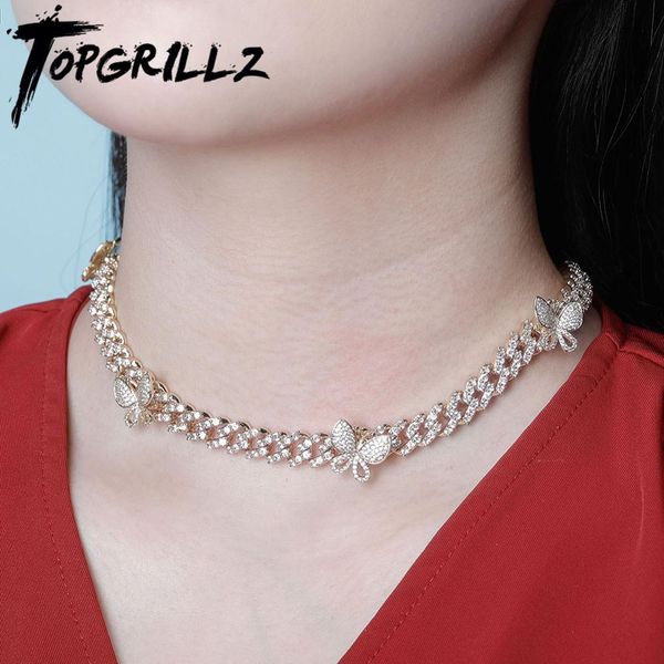 rillz 8mm butterfly chokers necklace iced out cz cuban chain necklace hip hop rock fashion jewelry gift for women x0509, Black
rillz 8mm butterfly chokers necklace iced out cz cuban chain necklace hip hop rock fashion jewelry gift for women x0509, Black