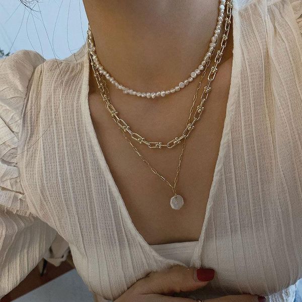 chains hkmmh 925 sterling silver u-shaped chain pearl shell pendant necklace female french temperament fashion retro jewelry couple
chains hkmmh 925 sterling silver u-shaped chain pearl shell pendant necklace female french temperament fashion retro jewelry couple