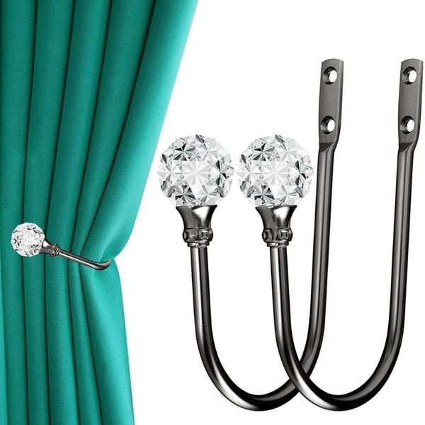 hooks & rails 2 pcs crystal u-shaped hook curtain wall zinc alloy accessories durable and sturdy
hooks & rails 2 pcs crystal u-shaped hook curtain wall zinc alloy accessories durable and sturdy