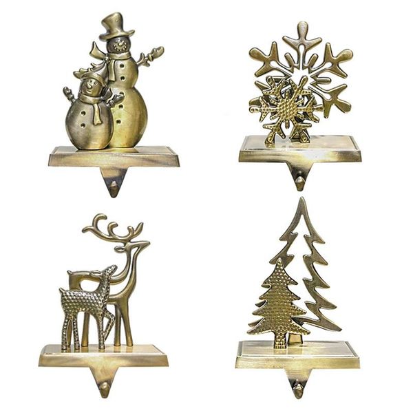hooks & rails 4 pcs set christmas stocking holder antique bronze color mantle clip holders
hooks & rails 4 pcs set christmas stocking holder antique bronze color mantle clip holders