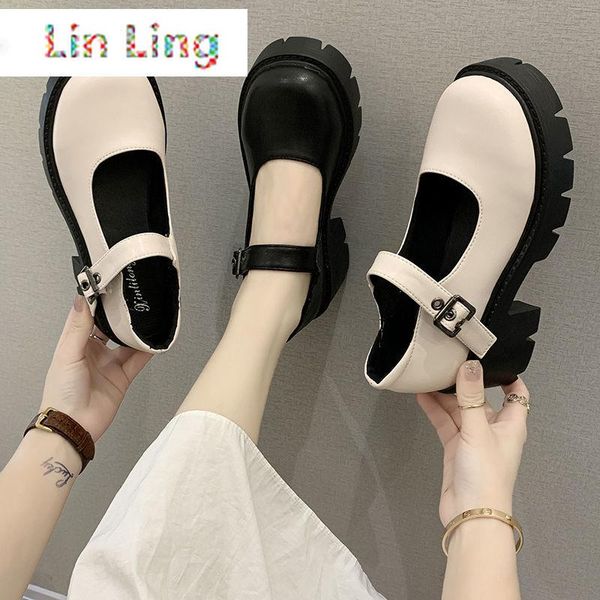 summer retro british style mary jane shoes female chunky heel platform all-matching student leather pumps boots, Black
summer retro british style mary jane shoes female chunky heel platform all-matching student leather pumps boots, Black