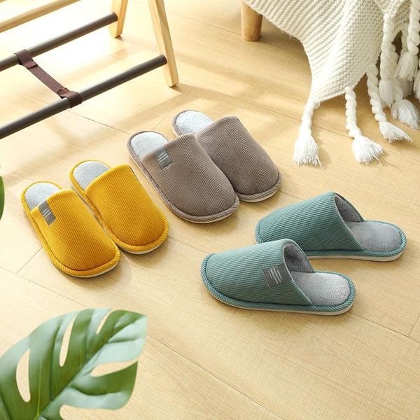 slippers cotton slipper female household autumn and winter indoor warm couples home male, Black
slippers cotton slipper female household autumn and winter indoor warm couples home male, Black