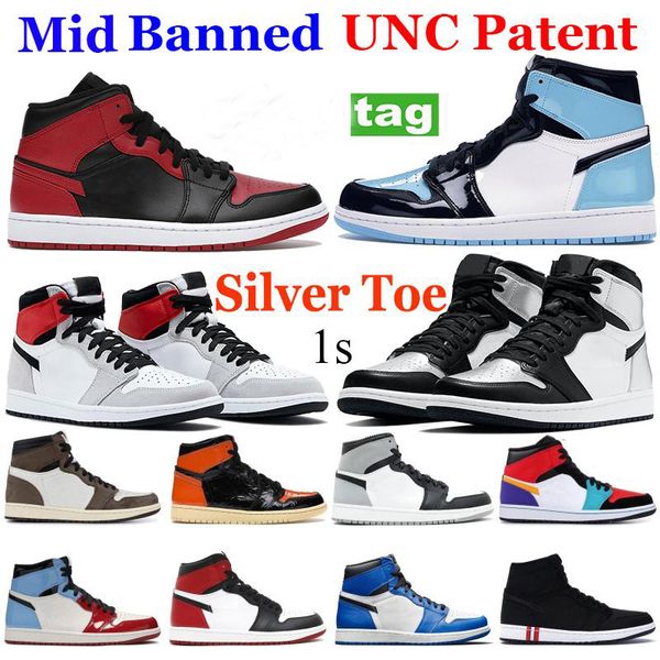 silver toe 1 basketball shoes 1s high dark mocha black metallic gold unc light smoke grey chicago royal sport sneakers 36-46
silver toe 1 basketball shoes 1s high dark mocha black metallic gold unc light smoke grey chicago royal sport sneakers 36-46