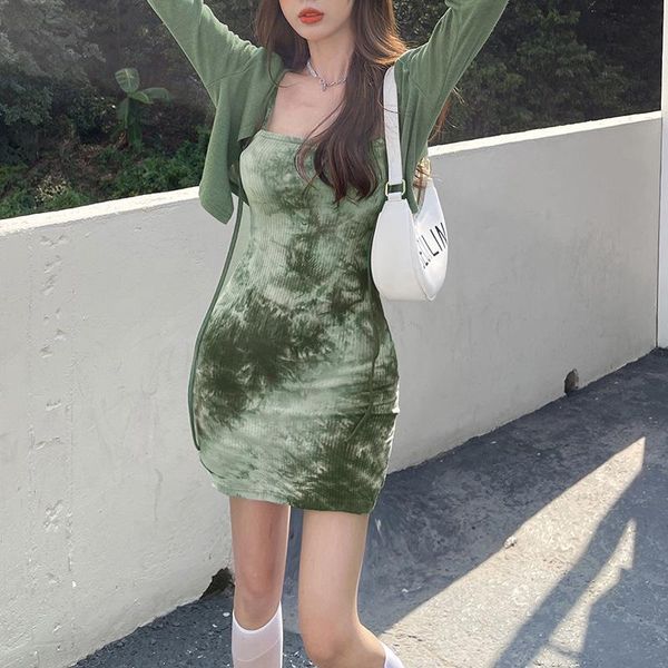 women's swimwear women tie-dye dress / cardigan with adjustable straps skinny fit style spring and summer clothing, White;black
women's swimwear women tie-dye dress / cardigan with adjustable straps skinny fit style spring and summer clothing, White;black