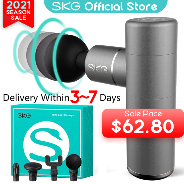 skg massage gun mini muscle relax electric massager pain management lower noise uav technology portable fashionable 4 modes
skg massage gun mini muscle relax electric massager pain management lower noise uav technology portable fashionable 4 modes