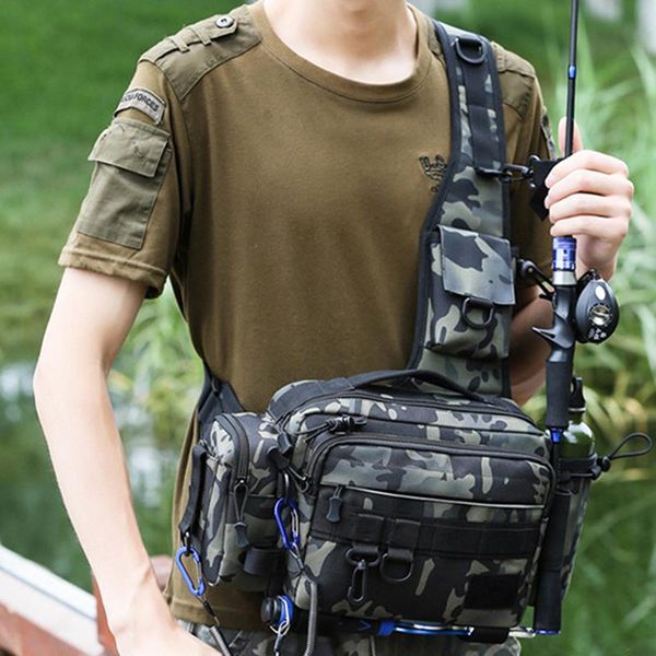 fishing accessories multifunctional tackle bags single shoulder crossbody bag waist pack fish outdoor storage
fishing accessories multifunctional tackle bags single shoulder crossbody bag waist pack fish outdoor storage