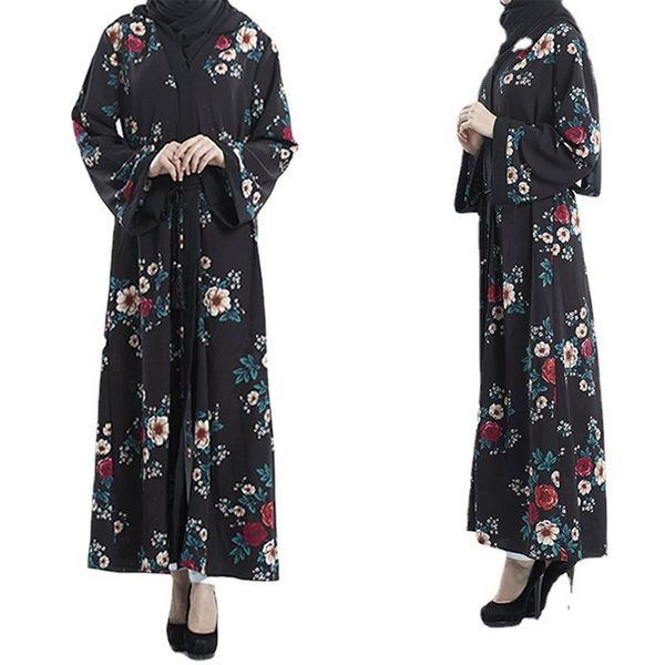 ethnic clothing elegant black arabic muslim maxi dress for women floral print long robe open abaya vestidos caftan dubai turkish hijab gown, Red
ethnic clothing elegant black arabic muslim maxi dress for women floral print long robe open abaya vestidos caftan dubai turkish hijab gown, Red