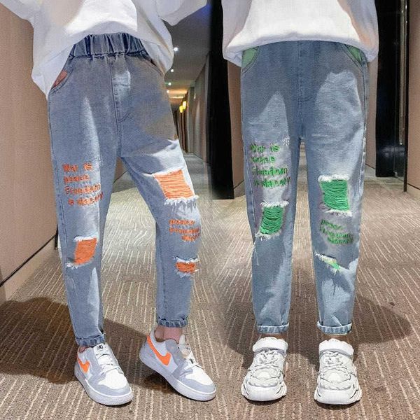 jeans girls autumn solid pleated children's elastic waist kids girl casual clothes for 6 8 10 12 14, Blue
jeans girls autumn solid pleated children's elastic waist kids girl casual clothes for 6 8 10 12 14, Blue