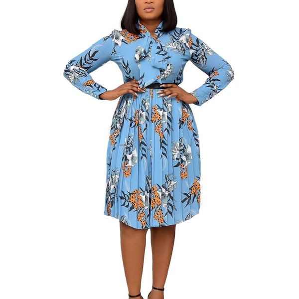 casual dresses women floral print dress, bohemian style long sleeve bow tie neck pleated midi dress, Black;gray
casual dresses women floral print dress, bohemian style long sleeve bow tie neck pleated midi dress, Black;gray