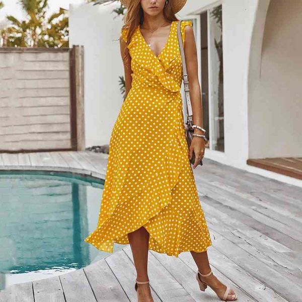 jumpsuits v-neck sleeveless ruffles women long es summer dot printing casual holiday elegant lace up asymmetrical ladies, Black;white
jumpsuits v-neck sleeveless ruffles women long es summer dot printing casual holiday elegant lace up asymmetrical ladies, Black;white