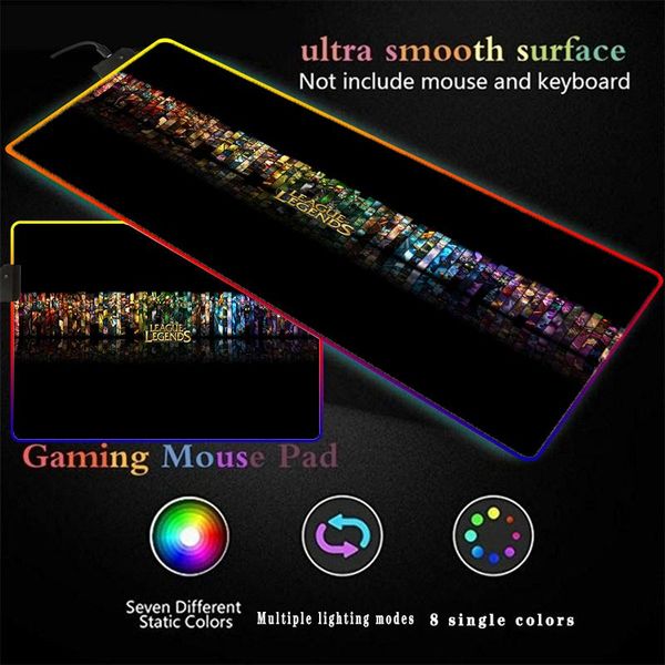 mouse pads & wrist rests hero gaming pad rgb big 90x40 30x80cm led light computer gamer desk mat keyboard notebook
mouse pads & wrist rests hero gaming pad rgb big 90x40 30x80cm led light computer gamer desk mat keyboard notebook