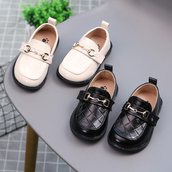 flat shoes insole 12-16cm small girls black leather princess children, Black;grey
flat shoes insole 12-16cm small girls black leather princess children, Black;grey