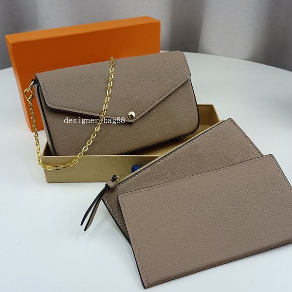 fashion iconic pochette felicie women shoulder bag 3 pieces flower print crossbody bags envelope chain purse wallet gray cream col design
fashion iconic pochette felicie women shoulder bag 3 pieces flower print crossbody bags envelope chain purse wallet gray cream col design