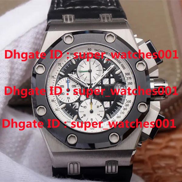 jf 26078po rb2 series mechanical watches mens watch 42mm 3126 chronograph movement ceramic ring mouth leather strap wristwatches daily water, Slivery;brown
jf 26078po rb2 series mechanical watches mens watch 42mm 3126 chronograph movement ceramic ring mouth leather strap wristwatches daily water, Slivery;brown