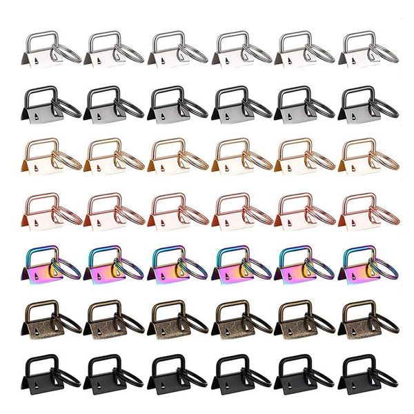 hooks & rails key fob hardware, 42pcs 1 inch 7 colors keychain hardware set with metal ring for chain making supplies,a
hooks & rails key fob hardware, 42pcs 1 inch 7 colors keychain hardware set with metal ring for chain making supplies,a