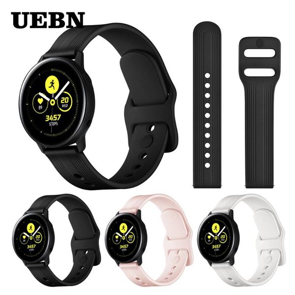 watch bands uebn 20mm liqui silicone band for samsung wriststrap galaxy 42mm active 2 40mm 44mm / gear sport & s2 watchbands, Black;brown
watch bands uebn 20mm liqui silicone band for samsung wriststrap galaxy 42mm active 2 40mm 44mm / gear sport & s2 watchbands, Black;brown