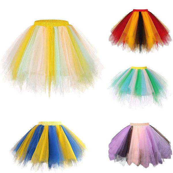 skirts ladies princess lovely tutu for women's spring summer clothes colorful short girls net yarn dance, Black
skirts ladies princess lovely tutu for women's spring summer clothes colorful short girls net yarn dance, Black