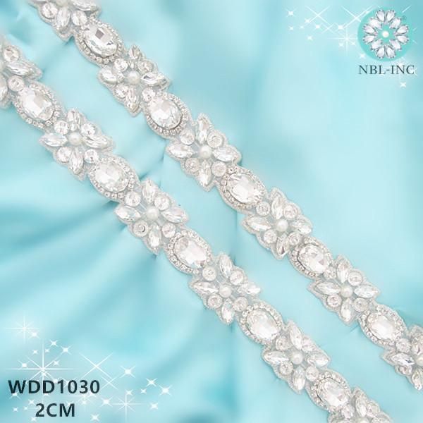 wedding sashes (1 yard) rhinestone bridal belt trim with silver crystals dress accessories sash for wdd1030, White
wedding sashes (1 yard) rhinestone bridal belt trim with silver crystals dress accessories sash for wdd1030, White