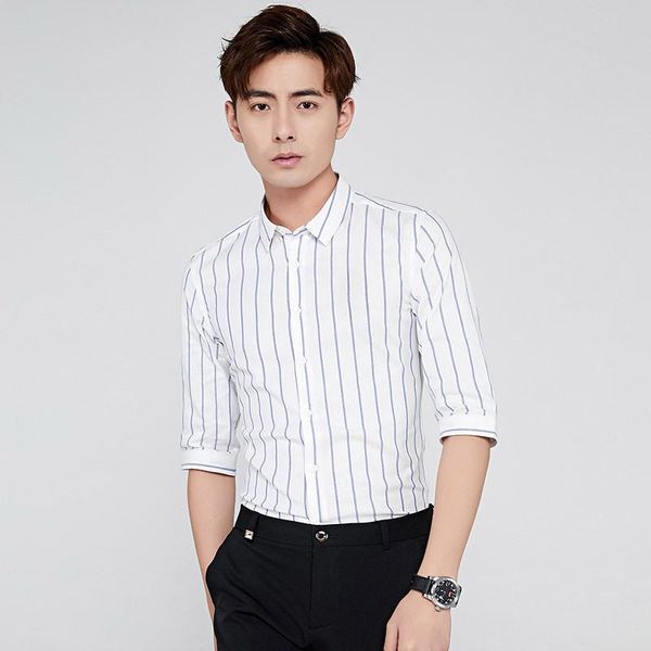 men's casual shirts arrival fashion men striped shirt korean clothing man button down dress asian size 5xl, White;black
men's casual shirts arrival fashion men striped shirt korean clothing man button down dress asian size 5xl, White;black