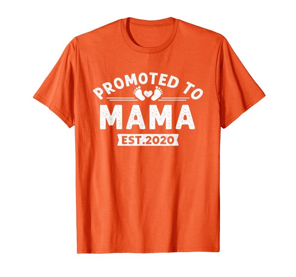 promoted to mama est 2020 new mother's day gift t-shirt t-shirt, White;black 
promoted to mama est 2020 new mother's day gift t-shirt t-shirt, White;black