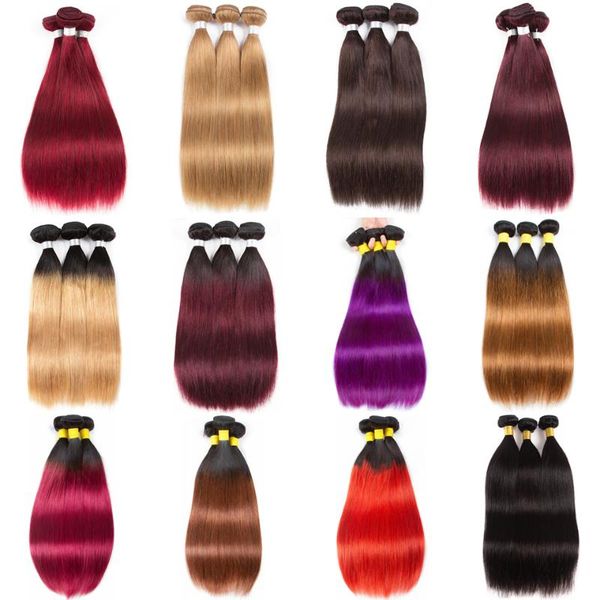 human hair bulks brazilian weave bundles brown straight colored remy burgundy red extensions estrella, Black 
human hair bulks brazilian weave bundles brown straight colored remy burgundy red extensions estrella, Black