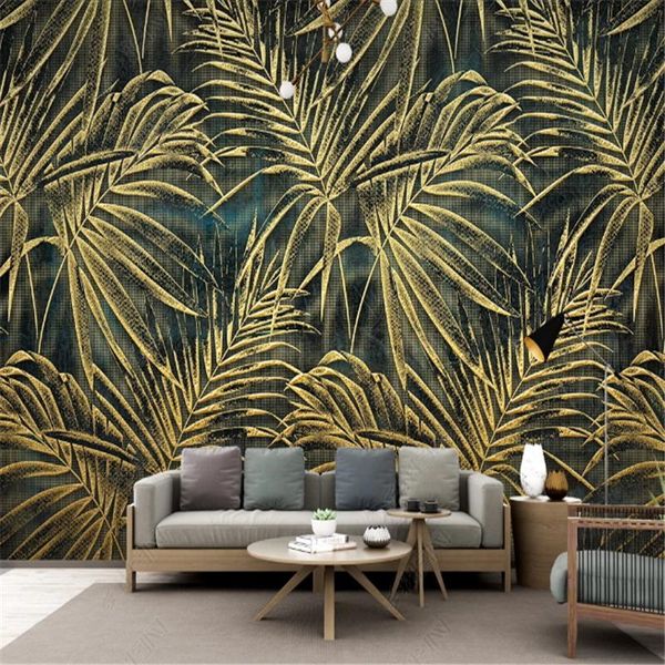 wallpapers modern minimalist golden embossed mural tropical plant leaf wallpaper for living room sofa background wall paper home decor
wallpapers modern minimalist golden embossed mural tropical plant leaf wallpaper for living room sofa background wall paper home decor