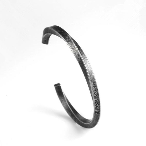 bangle bracelets mens stainless steel opening bangles jewelry charm retro spiral bracelet on hand gifts for male accessories wholesale, Black
bangle bracelets mens stainless steel opening bangles jewelry charm retro spiral bracelet on hand gifts for male accessories wholesale, Black