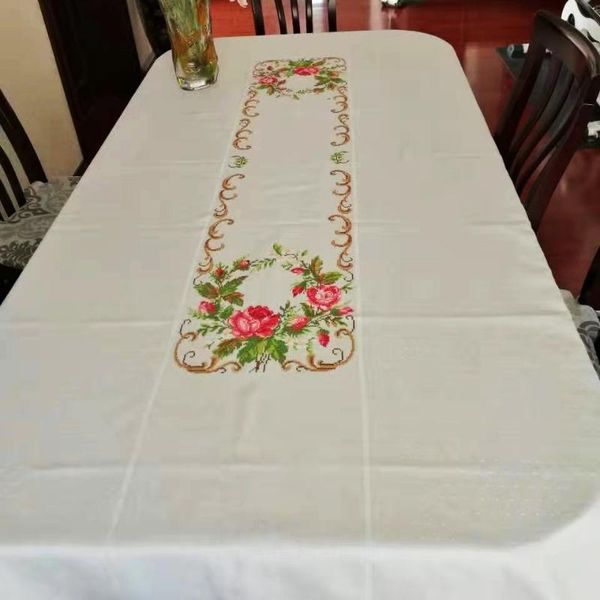 embroidery 14ct cross stitch soft blank tablecloth table cloth fabric diy width 140cm accompany with lace for the edges any size
embroidery 14ct cross stitch soft blank tablecloth table cloth fabric diy width 140cm accompany with lace for the edges any size