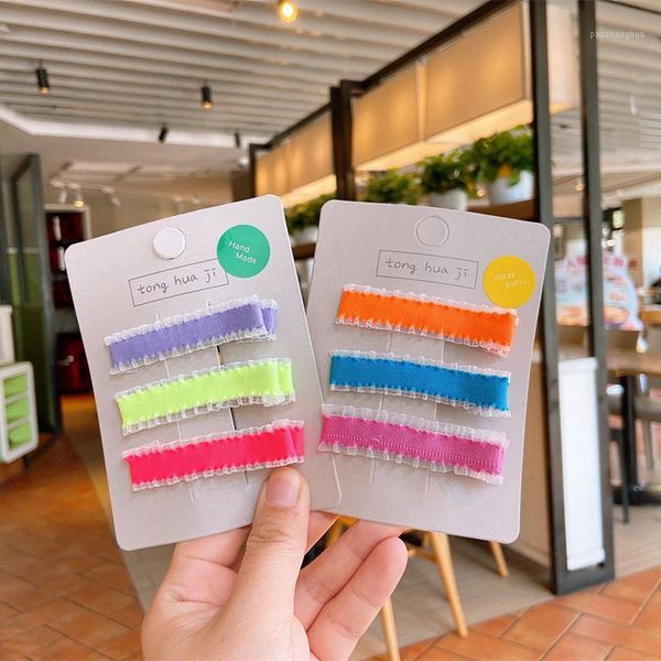 children lovely neon lace hairpins bb girl's side clips kid's hairclips cute hair accessories1, Slivery;white
children lovely neon lace hairpins bb girl's side clips kid's hairclips cute hair accessories1, Slivery;white