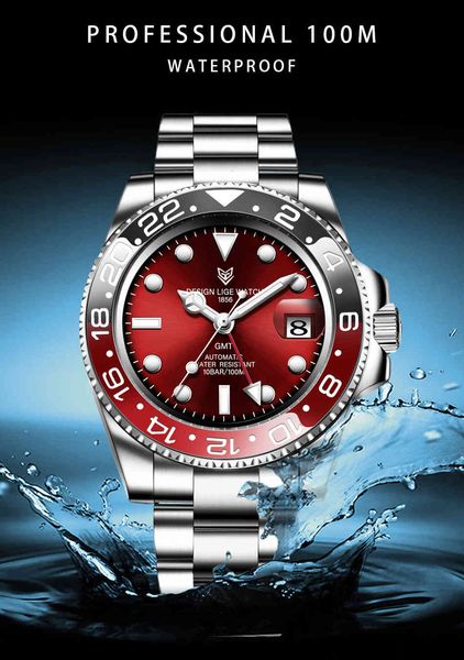 lighting 6805 100m waterproof men luxury business automatic mechanical watches casual sports calendar men's clock, Slivery;brown
lighting 6805 100m waterproof men luxury business automatic mechanical watches casual sports calendar men's clock, Slivery;brown