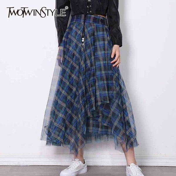 elegant plaid skirt for women high waist midi hit color patchwork skirts females fashion summer clothing style 210428, Black
elegant plaid skirt for women high waist midi hit color patchwork skirts females fashion summer clothing style 210428, Black